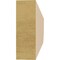Ekena Millwork 2in. W x 6in. H x 24in. L Durham Woodgrain TimberThane Rafter Tail, Primed Tan RFTUR02X06X24DURRCPR - alternate 6